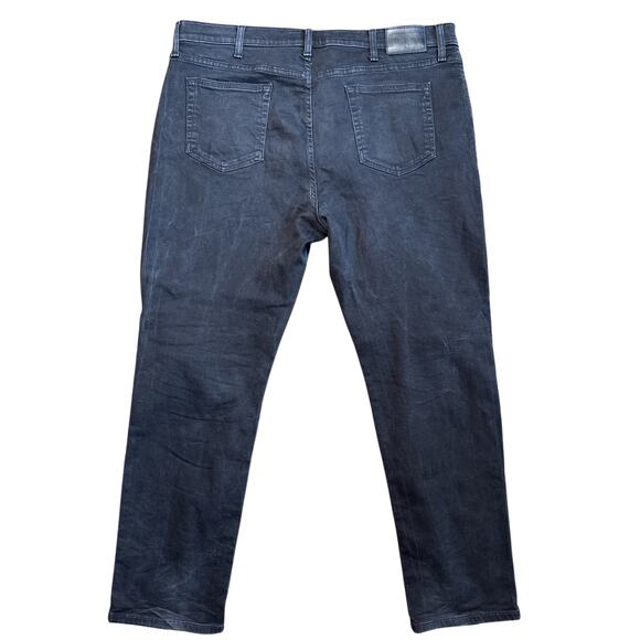 Armani Jeans J15 Gray Denim Straight Leg Jeans Men's Size 40 x 34 - Picture 2 of 8